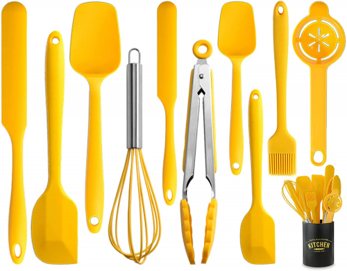 Yellow Kitchen Utensils Set – Thoughtful yellow kitchen gift ideas