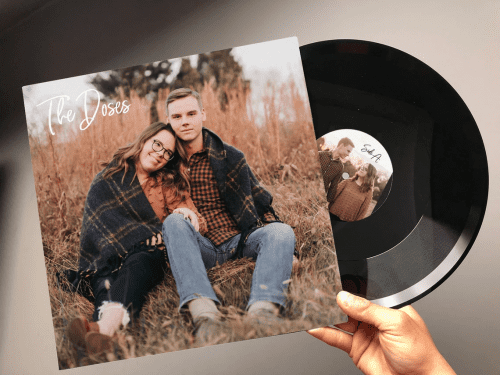 Custom Vinyl Record Mix – Best romantic gift for vinyl lovers