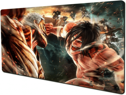 Gaming Mouse Pad – Gifts for Attack on Titan fans