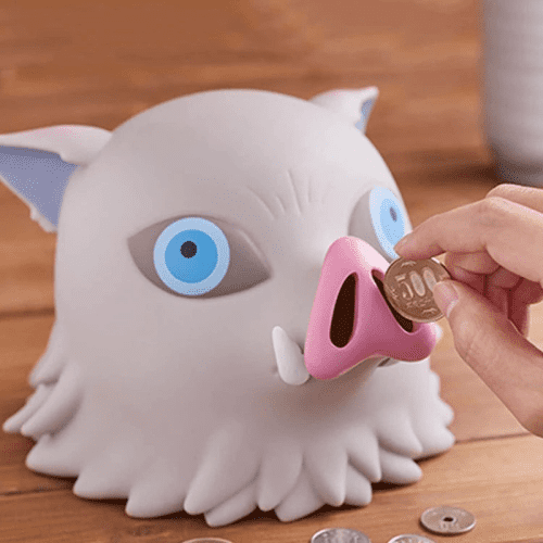 Inosuke Piggy Bank – Collectible Demon Slayer gift ideas