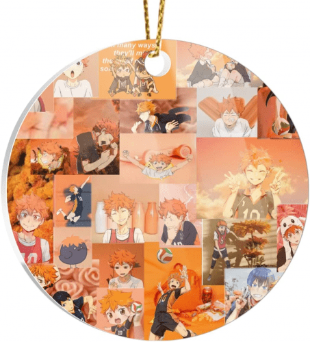 Personalized Christmas Ornament – Haikyuu gifts for holiday stockings