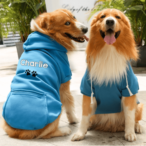 Personalized Hoodie – Puggle clothes for dogs