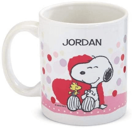 Snoopy Heart Mug – Snoopy Valentines gifts