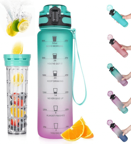 Fruit Infuser Water Bottle – Cool Zumba gifts to bring to class
