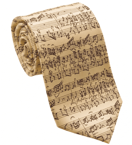 Musical Note Tie – Wearable accordion gifts 1