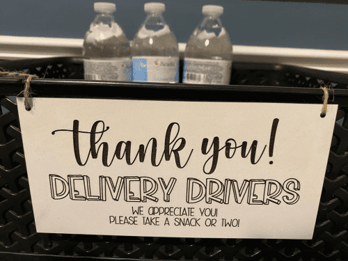 Treat Basket – Thank you gifts for delivery drivers