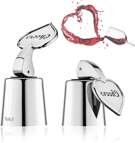 Heart Wine Stopper – Gift beginning with H for those over 21
