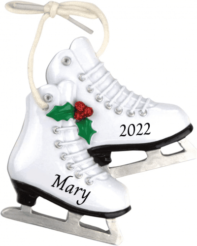 Christmas Ornament – Commemorative gift for ice skaters