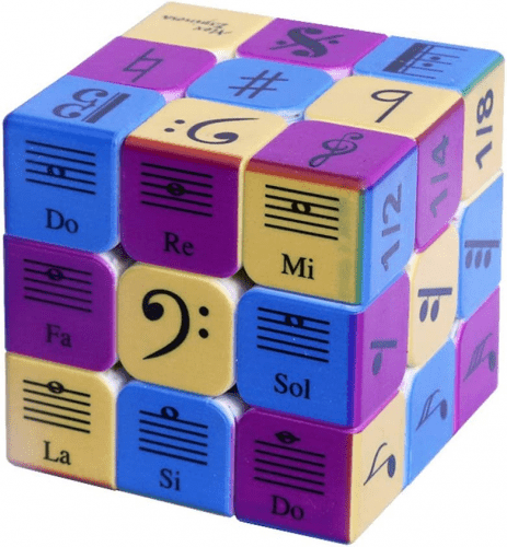 Music Puzzle Cube – Strategy gift for music lovers