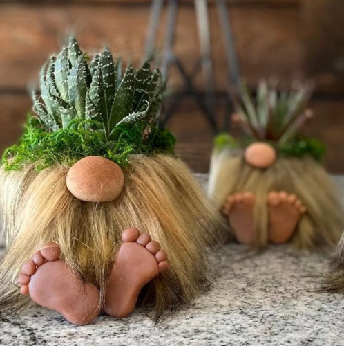 Gnome Planter – Silly housewarming gifts that bring life to their new home