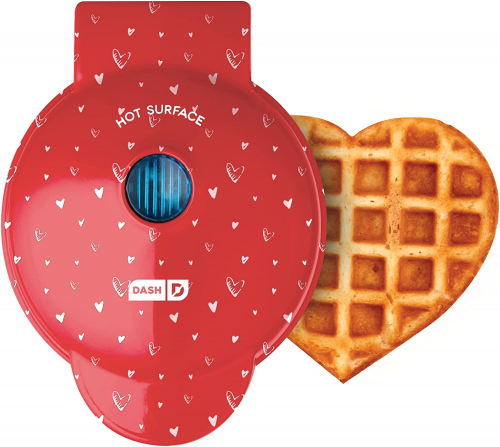 Heart Shaped Waffle Iron – Best housewarming gifts for couples