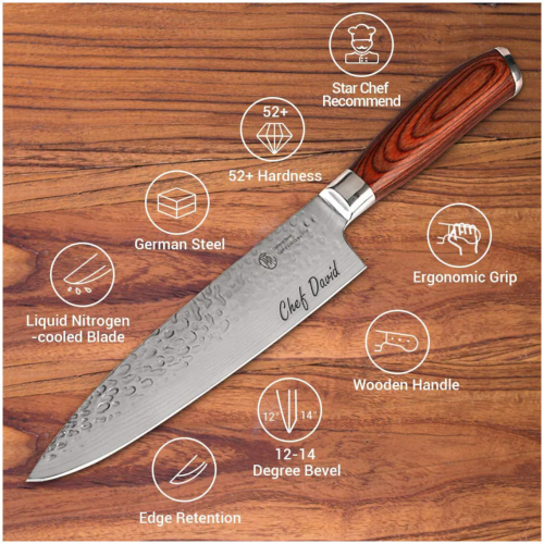 Personalized Kitchen Knives – Personalized new home gifts for the chef