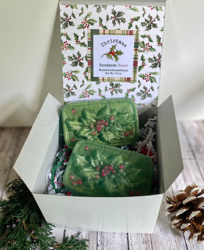 Homemade Christmas Soaps – Creative Christmas thank you gifts