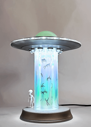 Alien Abduction Lamp – Intriguing gifts for alien lovers