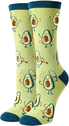Avocado Socks – Funny Guacamole themed gifts