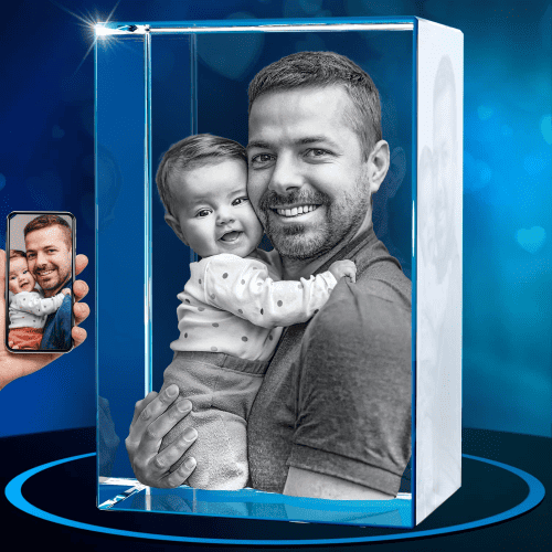 3D Crystal Photo – Best gifts for oilfield workers