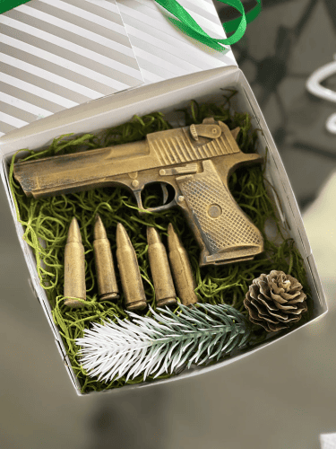 Pistol Shaped Bar of Soap – Funny gifts for FBI agents