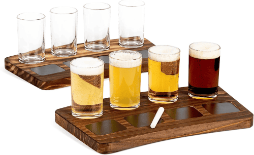 Beer Flight Tasting Set – Thank you gift for neighbors who always invite you in for a drink