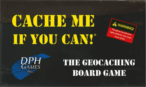 Cache Me if You Can Board Game – Geocaching gift for the whole family