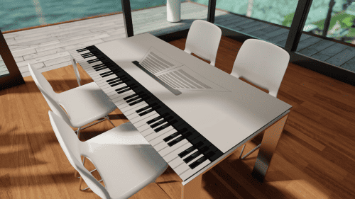 Piano Table Cover – Piano gifts for the home