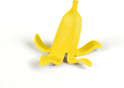 Banana Phone Stand – Silly banana themed yellow gifts