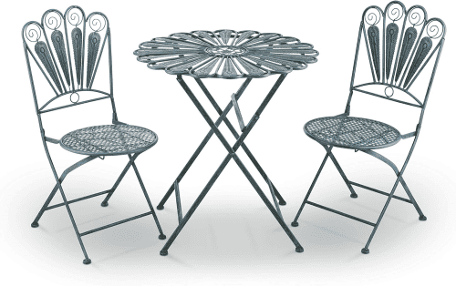 Bistro Set – Peacock gift for the garden Bistro Set – Peacock gift for the garden