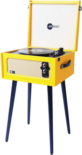 Bluetooth Turntable – Old school yellow gift