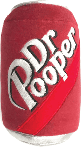 Dr Pooper Dog Toy – Dr Pepper gifts for your pet