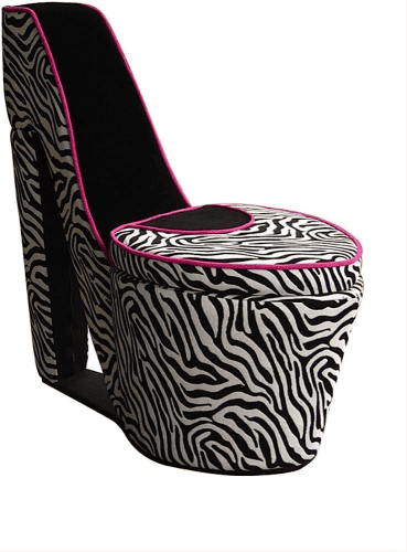 Eccentric Zebra Chair – Funky zebra gifts for unique people