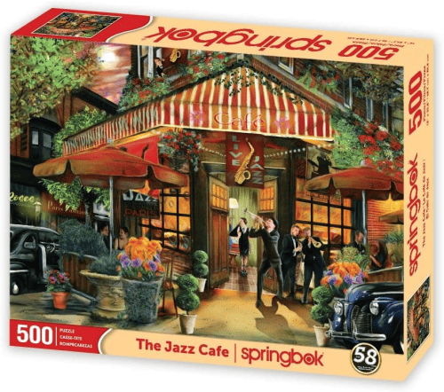 Jazz Cafe Jigsaw – Inspirational gift for trumpet players