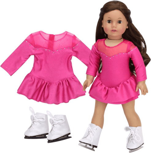 18” Doll Skating Outfits – Toys for young ice skaters