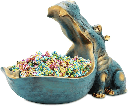 Decorative Candy Jar – Hippo gifts for around the house