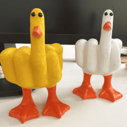 Duck You Statue – Goofy duck gifts