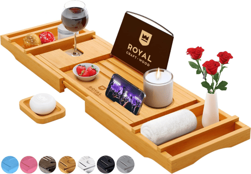 Wooden Bath Tray – Relaxation gifts for actors Wooden Bath Tray – Relaxation gifts for actors